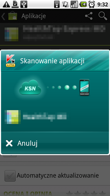 Kaspersky Mobile Security Lite 2012