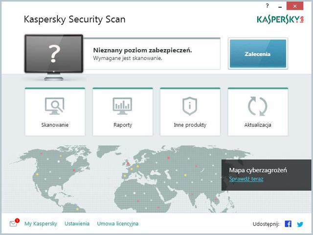 Nowy Kaspersky Security Scan