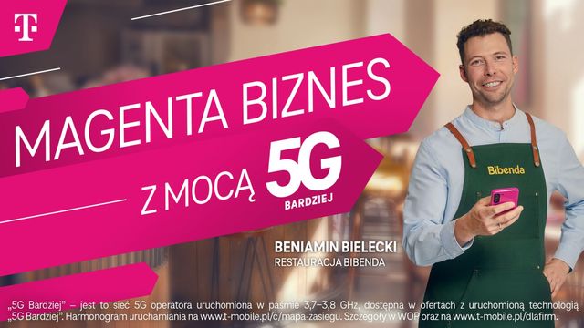 MagentaBIZNES od T-Mobile teraz z internetem 5G