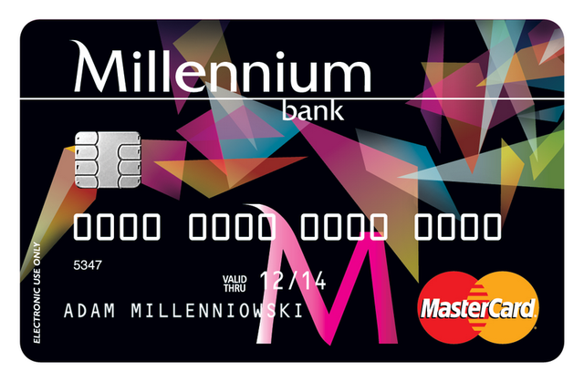 Karta Millennium MasterCard prepaid 