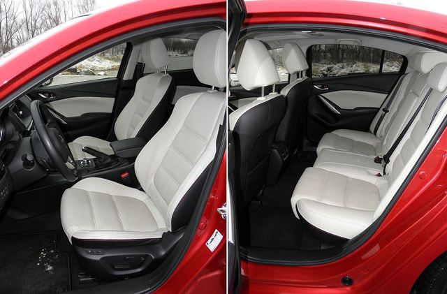 Mazda 6 2.5 SKYACTIV-G 6AT i-ELOOP SkyPASSION jeździ tak jak wygląda