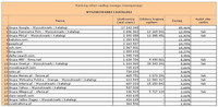 Ranking witryn według zasięgu miesięcznego WYSZUKIWARKI I KATALOGI, III 2013
