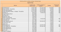 Ranking witryn według zasięgu miesięcznego TURYSTYKA, VI 2012