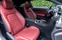 Mercedes C250 Coupe - fotele