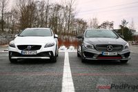 Mercedes CLA Shooting Brake vs Volvo V40 - przód