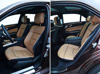 Mercedes E 350 BlueTEC 9G-Tronic - przednie i tylne fotele
