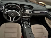 Mercedes E63 AMG-S - wnętrze