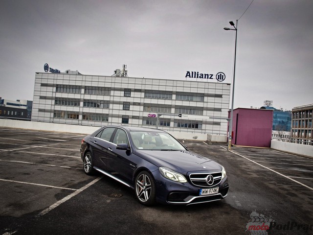 Mercedes E63 AMG-S szybszy niż auta sportowe