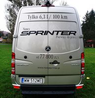 Mercedes Sprinter 116 CDI - tył auta
