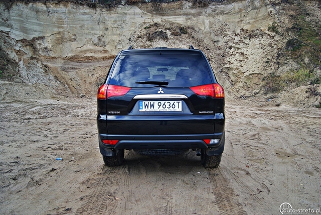 Mitsubishi Pajero Sport A/T - rosyjski niedźwiedź