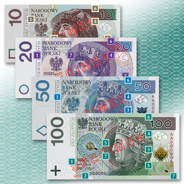 NBP: Nowe banknoty w obiegu już od kwietnia