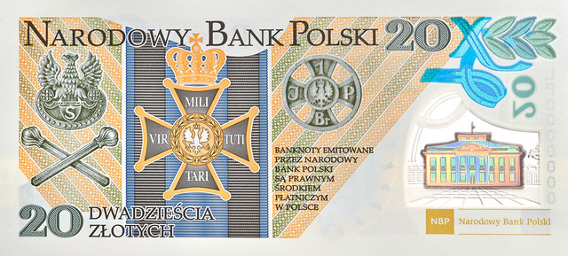 Piłsudski na banknocie 20-złotowym
