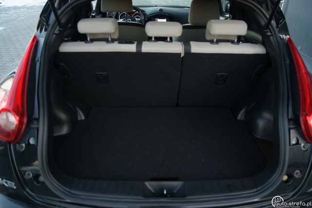 Nissan Juke 1,6 DIGT bagażnik