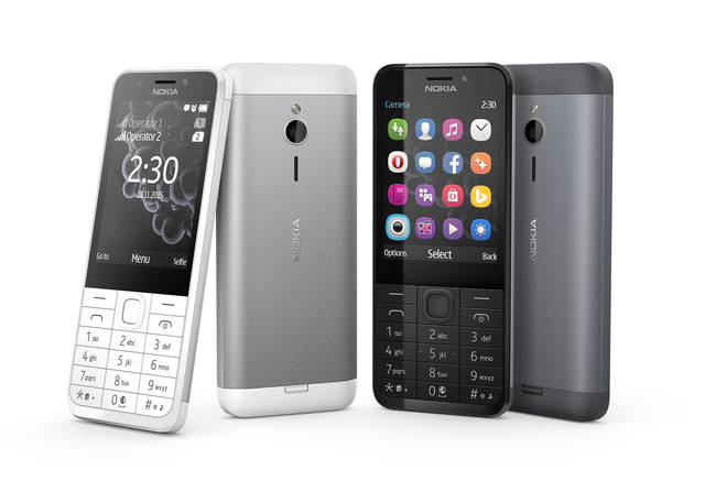 Telefony Nokia 230 i Nokia 230 Dual SIM 