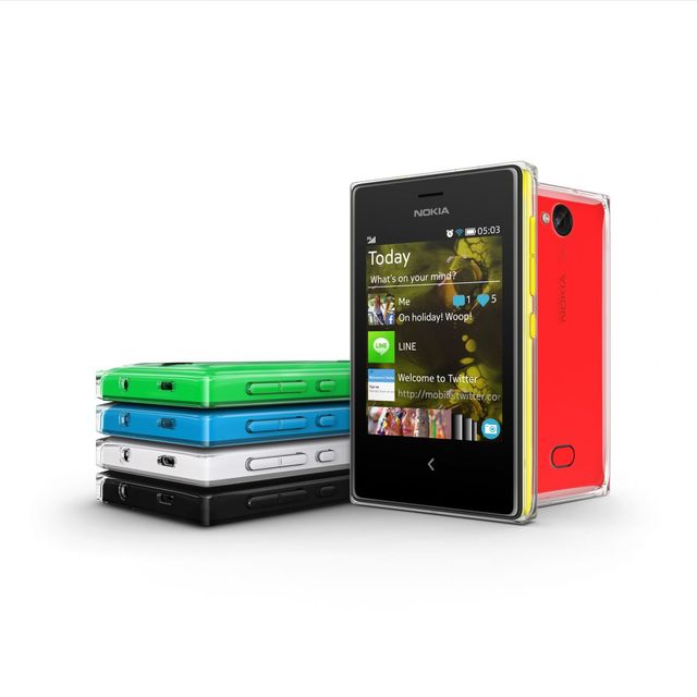 Smartfony Nokia Asha 500, 502 i 503