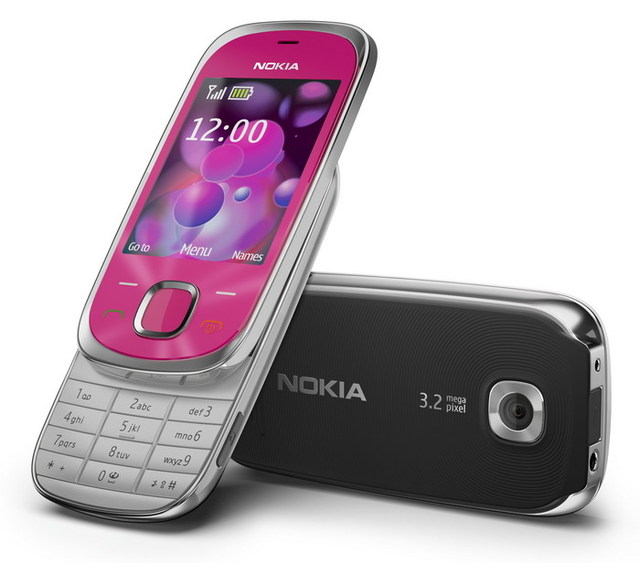 Nokia 6700 slide i Nokia 7230