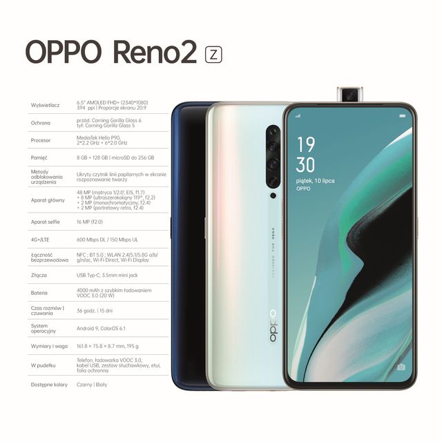Smartfony OPPO Reno2