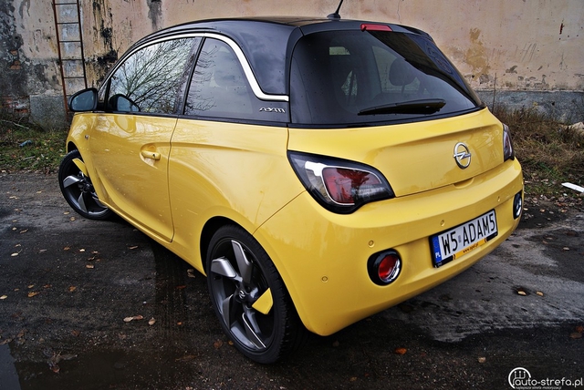 Bardzo stylowy Opel Adam