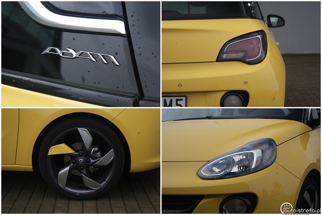 Bardzo stylowy Opel Adam