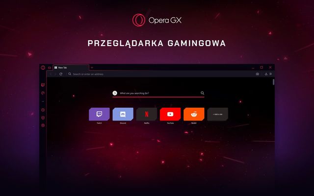 Opera wprowadza gamingową przeglądarkę Opera GX 