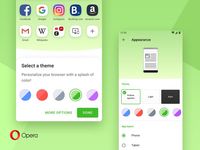 Nowa Opera na Androida - kolory
