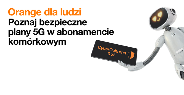 W Orange nowe plany mobilne z 5G i CyberOchroną