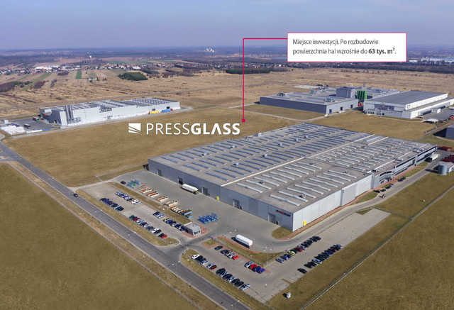 PRESS GLASS rozbudowuje fabrykę w Radomsku 