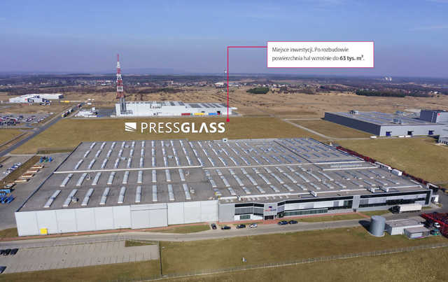 PRESS GLASS rozbudowuje fabrykę w Radomsku 