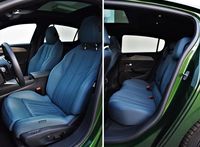 Peugeot 308 Hybrid 225 GT Pack - fotele