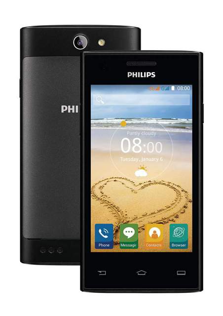 Smartfon Philips S309 i telefon Philips E120 w Auchan i Real 