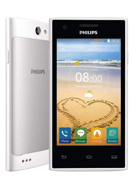Smartfon Philips S309 i telefon Philips E120 w Auchan i Real 