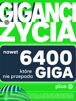 W Plus na Kartę nawet 6400 GB