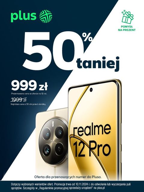 W Plusie smartfony 50% taniej przy przeniesieniu numeru