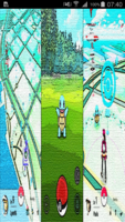 Ekran zablokowany przez Pokemon GO Ultimate