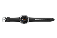 Galaxy Watch8 Classic - czarna wersja z czarnym paskiem, widok rozłożony