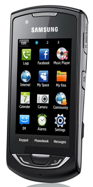 Telefon dotykowy Samsung Monte S5620