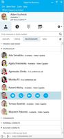 Kontakty - Skype for Business