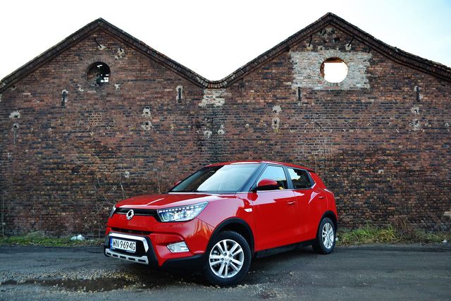 SsangYong Tivoli 1.6 e-XDi 2WD Quartz wygląda po europejsku