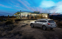 Subaru Outback - widok z tyłu i boku