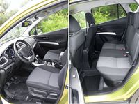 Suzuki SX4 S-Cross 1.6 VVT ALLGRIP Premium - przednie i tylne fotele