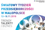 Światowy Tydzień Przedsiębiorczości w Małopolsce 2018