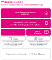 Pakiety T-Mobile dla domu: internet światłowodowy i telewizja