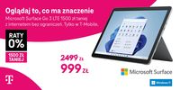 W T-Mobile Microsoft Surface Go 3 LTE 1500 zł taniej