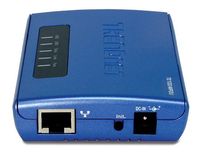 TRENDnet 2-Port USB 2.0 Multi-Function Print Server TE100-MP2U