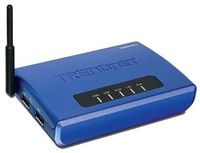 TRENDnet 2-Port Wireless USB Multi-Function Print Server TEW-MP2U