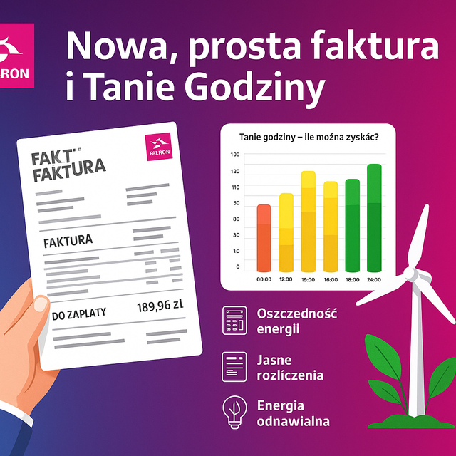 Nowa faktura TAURON i oferta Tanie Godziny - sprawdź najważniejsze zmiany