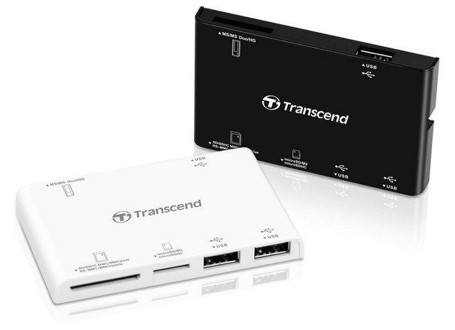 Transcend: czytnik kart i hub USB w jednym