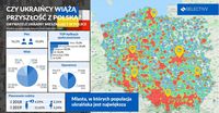 Ukraińcy w Polsce - infografika