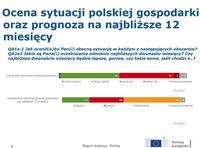 Ocena sytuacji polskiej gospodarki oraz prognoza na najbliższe 12 miesięcy