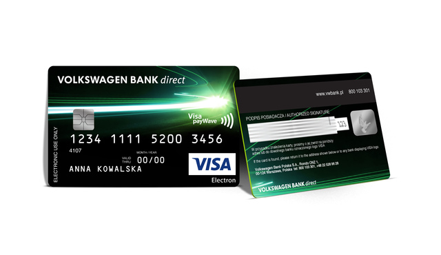 Volkswagen Bank direct przedstawia nowe karty płatnicze